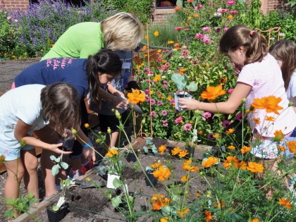 Heritage Elementary garden